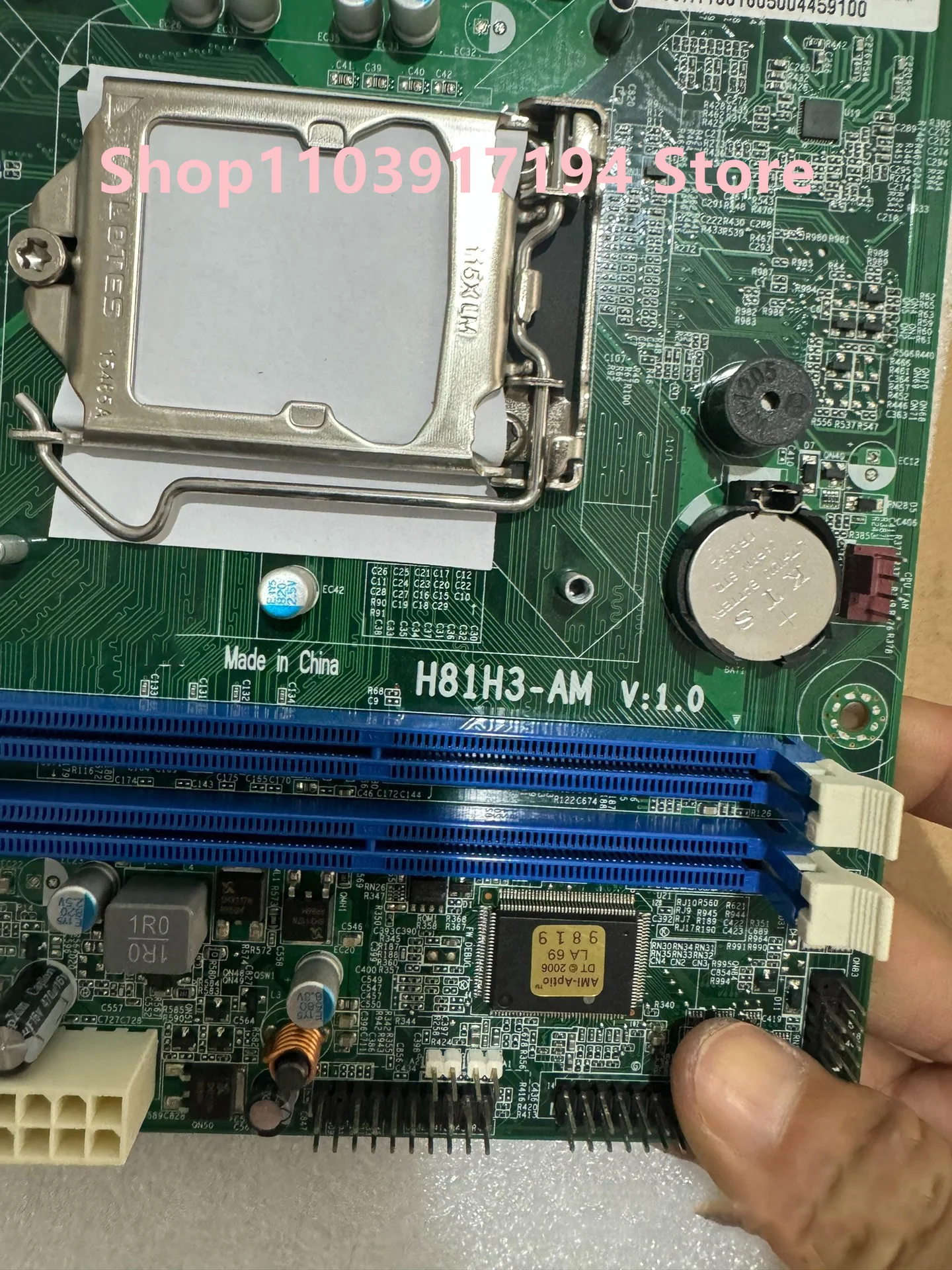 H81H3-AM motherboard 1150-pin interface - imagen 3