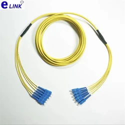 eLink Cable de Fibra Óptica Monomodo LC-LC con Puente