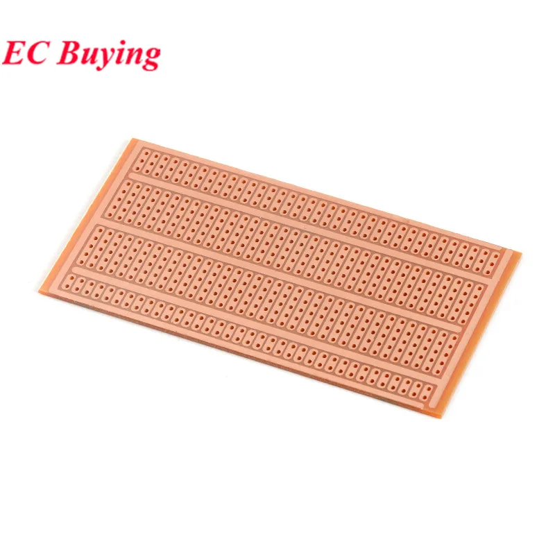 Placa Universal de junta 5X10cm 2-3-5, 5x10cm, PCB, placa de circuito de matriz Experimental General, orificio conector de placa de pruebas, 5 uds./1 ud. - imagen 3