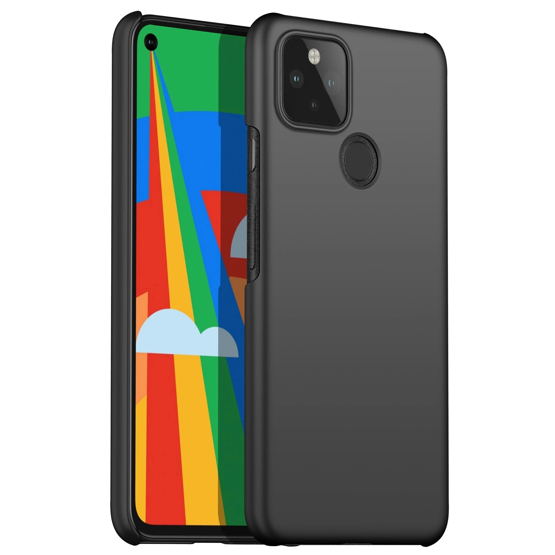 Funda de teléfono dura mate ultrafina Simple para Google Pixel 8 7 6 9 Pro XL 8A 7A 6A 5A 5 4A 5G funda trasera de PC antihuellas