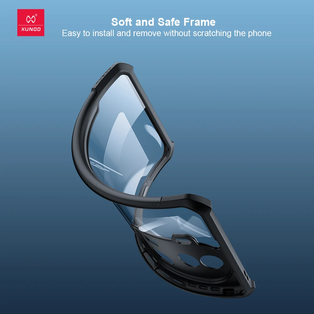 Xundd para Oppo Reno 11 Pro funda transparente para Oppo Reno11 F Reno11 Pro carcasa protectora a prueba de golpes lujosa - imagen 3