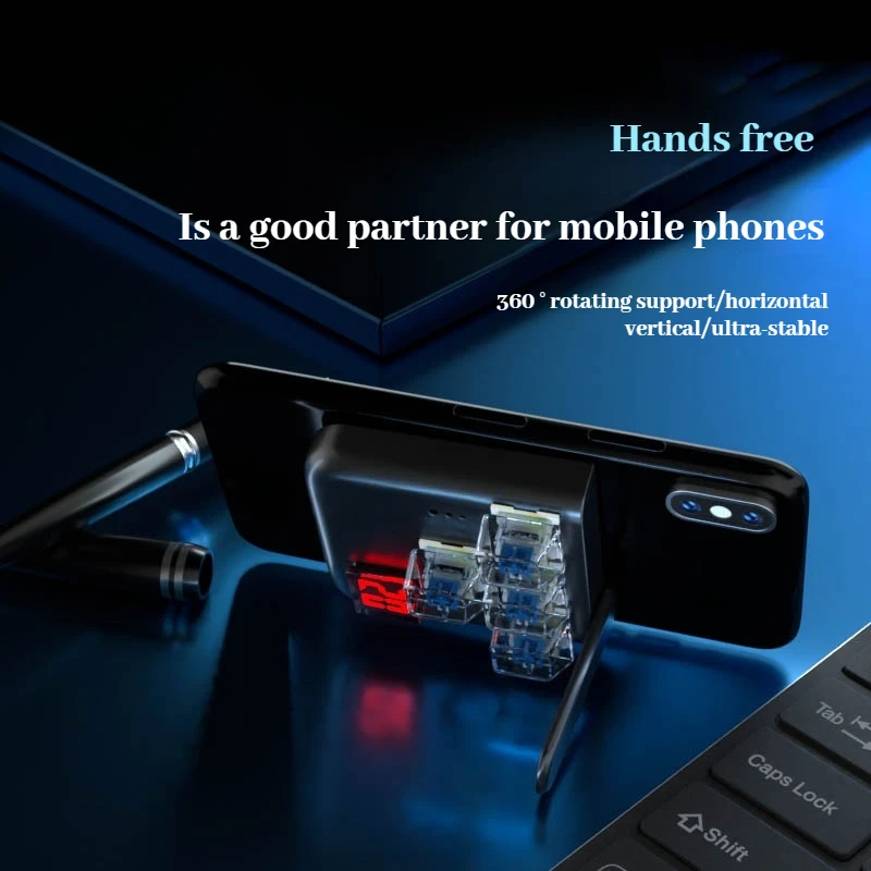 Teclado mecánico Diy Keycap Keyshaft descompresión Mini consola de juegos juego de desafío soporte para teléfono móvil regalo de súper succión - imagen 3