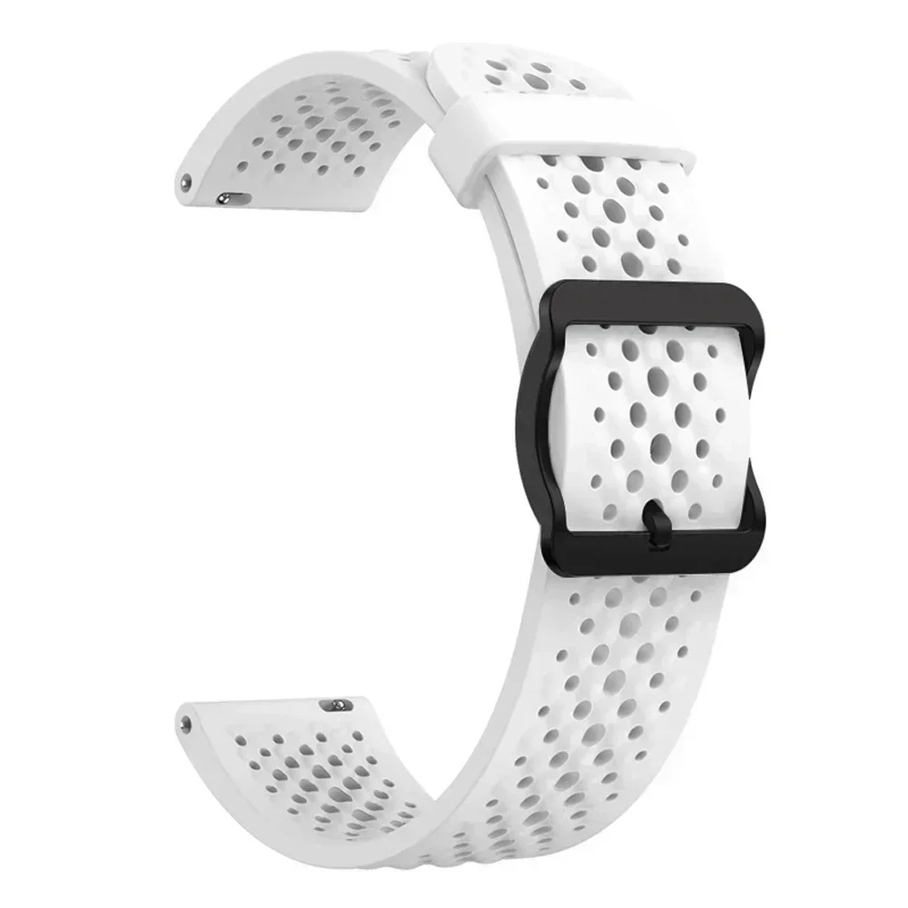 Correa de silicona para reloj Garmin Forerunner 265 255, bandas musicales Vivoactive 4/Venu 2/Venu 3/accesorio de correa de pulsera activa, 22mm - imagen 5