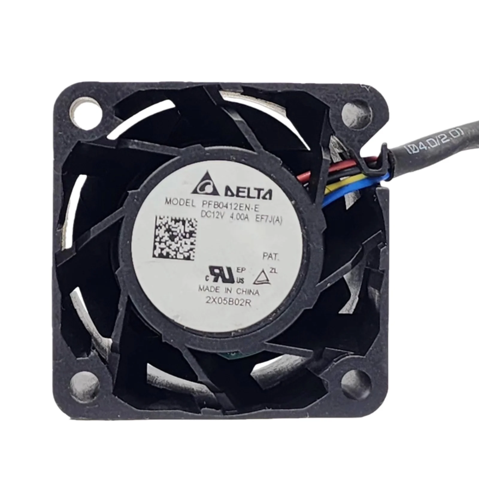 Ventilador extremo de 34000RPM para Delta PFB0412EN-E 40x40x28mm 12V 4.0A Ventilador de súper alta velocidad Alta presión estática para servidor 1U S - imagen 2