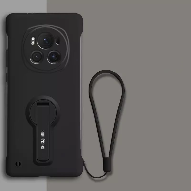 Funda de teléfono sin marco para Huawei Honor Magic 6 5 4 3 Pro Magic6, funda fina y dura, soporte con película protectora de pantalla - imagen 2