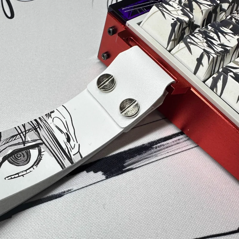 Cinta de teclado con tema Makima personalizada, correa de teclado mecánico de Anime, colgante de teclado DIY para regalos de decoración de wooting/aula - imagen 3
