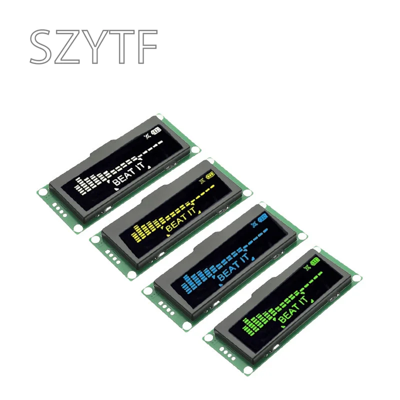 Pantalla OLED 4P IIC de 2,23 pulgadas, módulo de placa adaptadora SSD1305, unidad IC 128x32, interfaz IIC para arduino