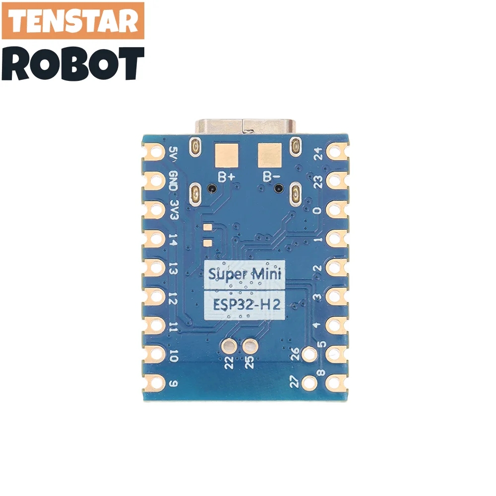 TENSTAR ROBOT ESP32-H2 SuperMini Placa de desarrollo Bluetooth 5 microcontrolador programación tablero de aprendizaje azul - imagen 3