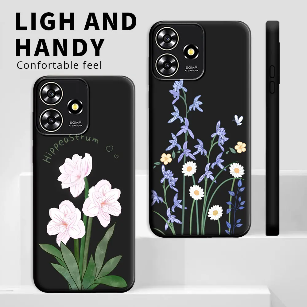 Para ZTE Blade V50 Smart / V50 Vita funda de dibujos animados a prueba de golpes funda de teléfono suave de silicona para ZTE Blade V50 diseño 4G 5G contraportada - imagen 4