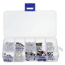 Kit surtido botones táctiles para electrónica