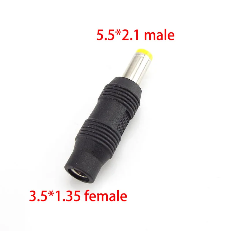 Adaptador de corriente CC para PC, cargador de corriente para tableta, conector hembra de 3,5x1,35mm a conectores macho de 5,5x2,1mm - imagen 3