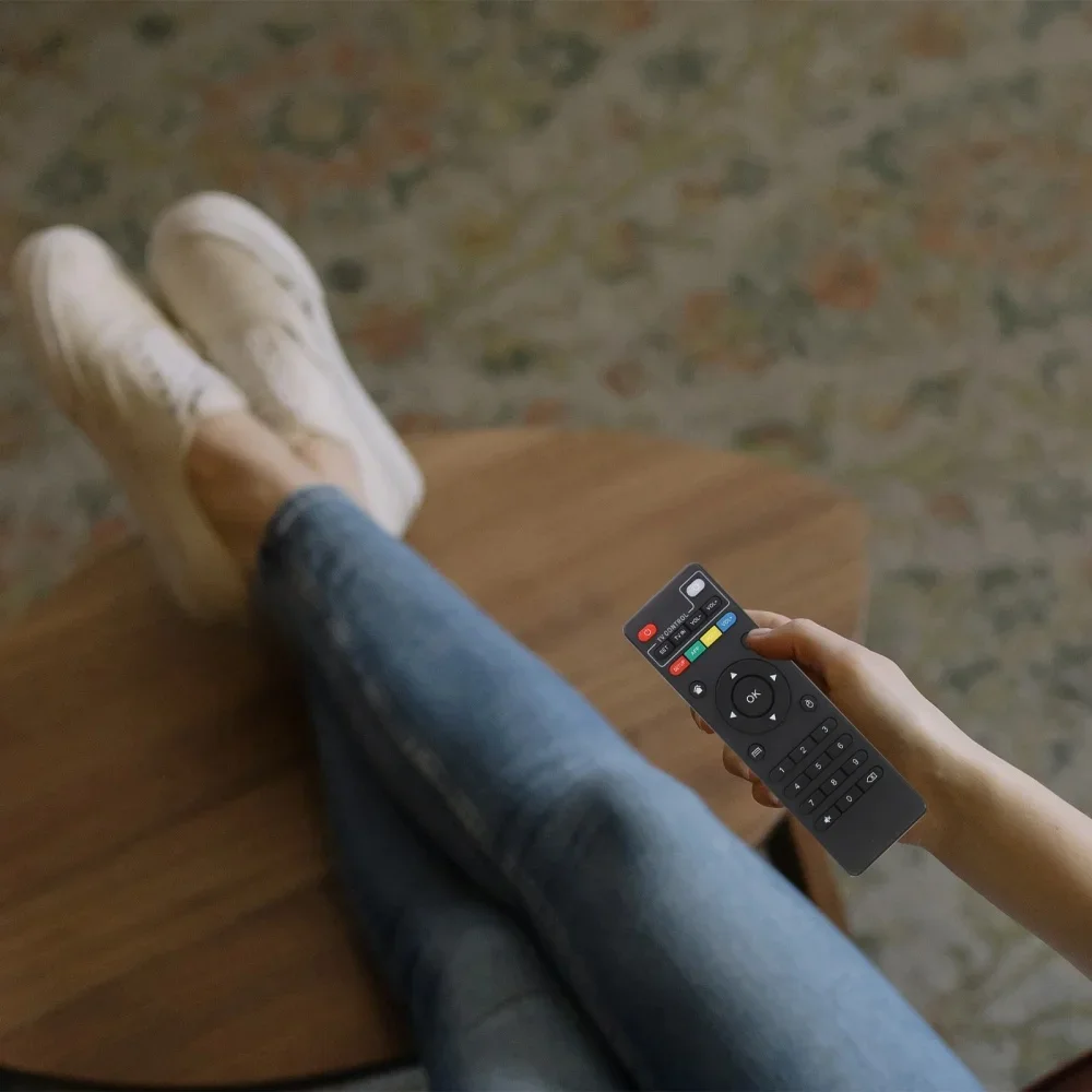 Reemplazo Universal de Control remoto IR para Mini decodificador X96Q X96W con función KD X96x4 X98plus, controlador de TV Android - imagen 5