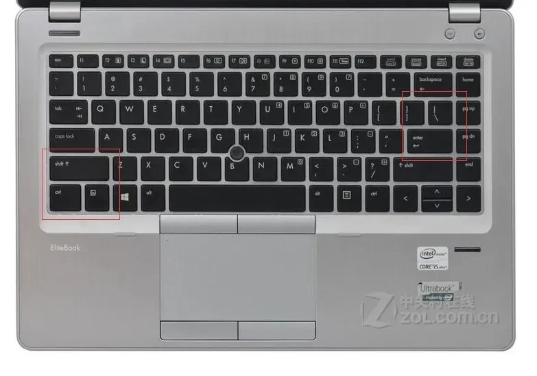 Protectores de teclado de Tpu transparente, película de cubierta para HP EliteBook Folio, 9470m, 8460p, 8470P, 6460B, 6470B, 9480M con punto - imagen 3