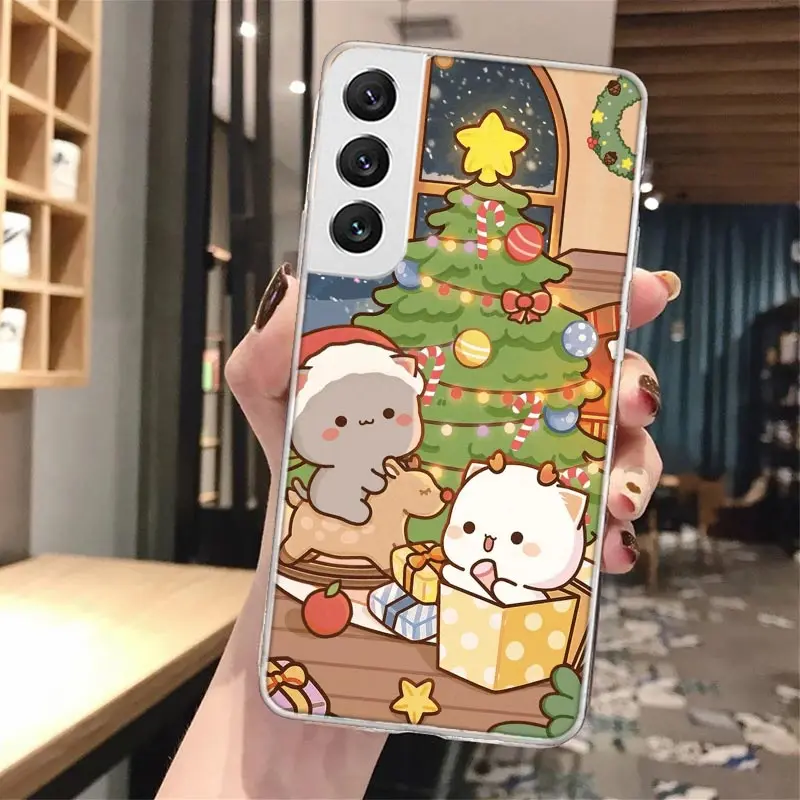 Bubu Dudu Funda de teléfono de silicona con dibujos animados para Samsung Galaxy S23 S24 S25 Ultra S21 Plus S20 FE S22 S10 + Funda de borde Galaxy - imagen 5