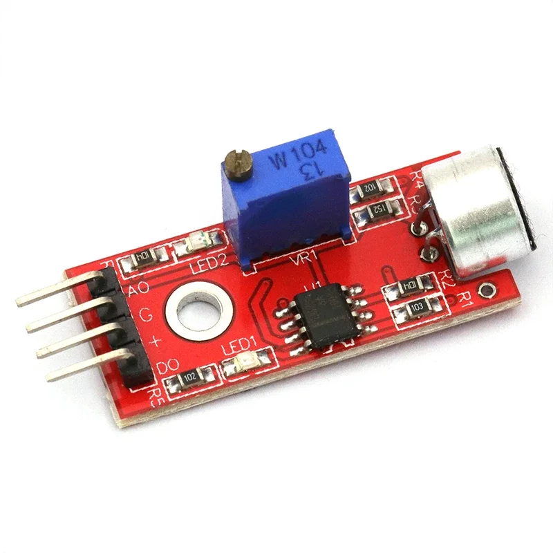 1 Uds. Módulo de detección de Sensor de micrófono de sonido de alta sensibilidad para AVR PIC KY-037 Módulo de Sensor de detección de sonido Sensor de sonido - imagen 2