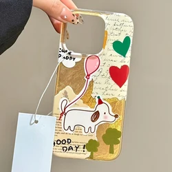 Funda Silicona iPhone – Diseño Cachorro Inglés Antigolpes
