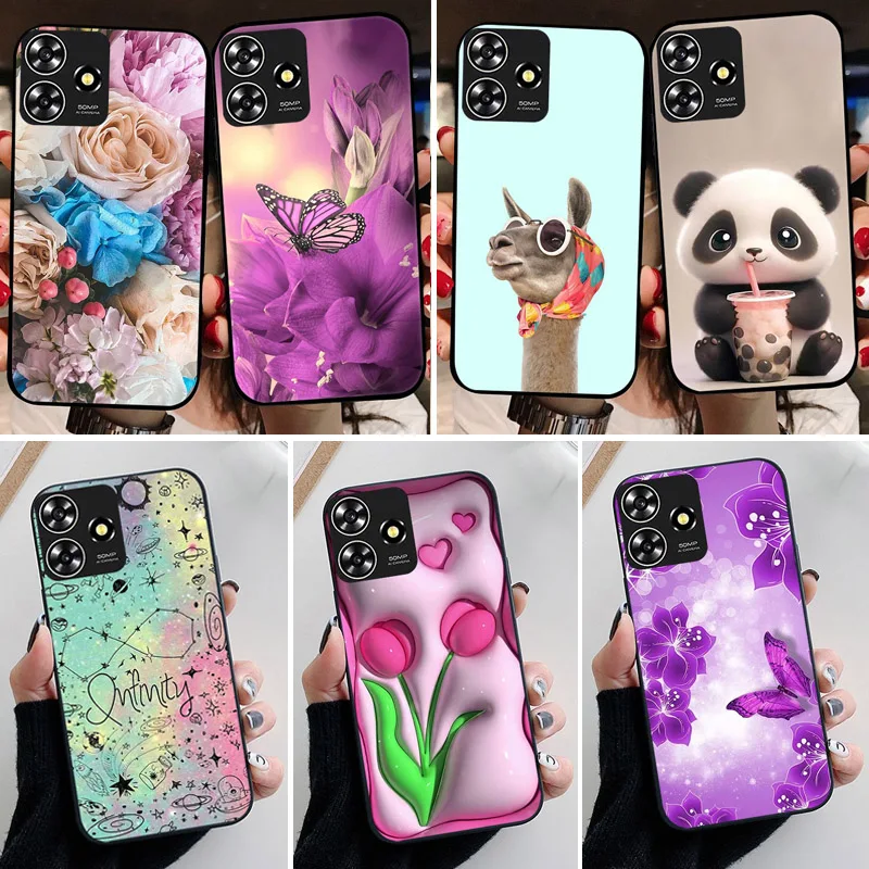 Para ZTE Blade V50 funda inteligente Fundas traseras de silicona suave a la moda para ZTE V50 diseño 4G funda de teléfono ZTE Axon 50 Lite etui Fundas