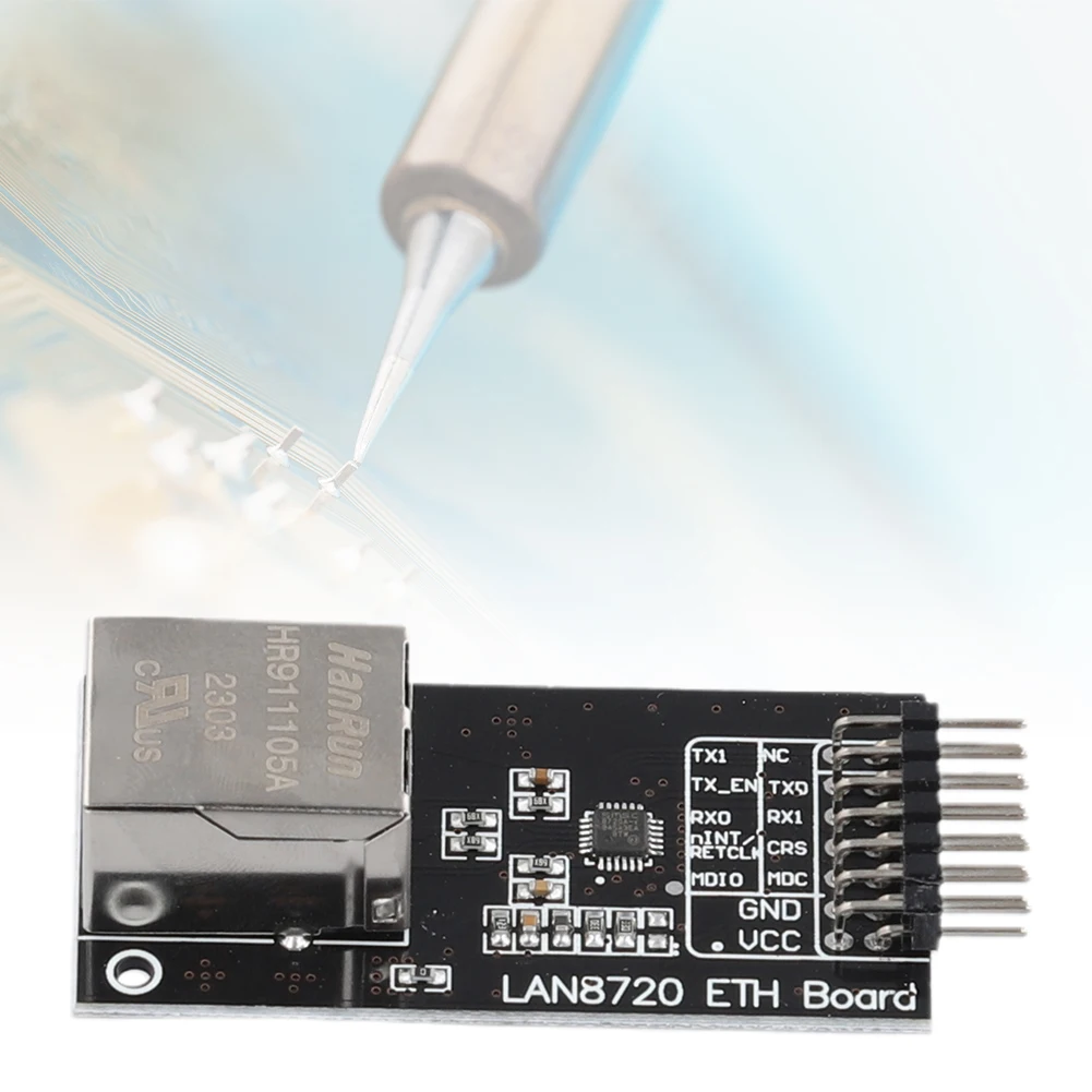 LAN8720 Conector transceptor físico Ethernet de alto rendimiento Servidor Web integrado Placa de interfaz RMII 3,3 V - imagen 3