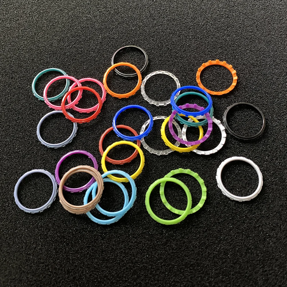 1 par = 2 uds para controlador de PS5, anillos de palanca de pulgar con acento analógico para accesorios de repuesto de PS5 - imagen 2