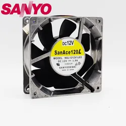 Ventilador de aluminio para motocicleta con refrigeración IP67