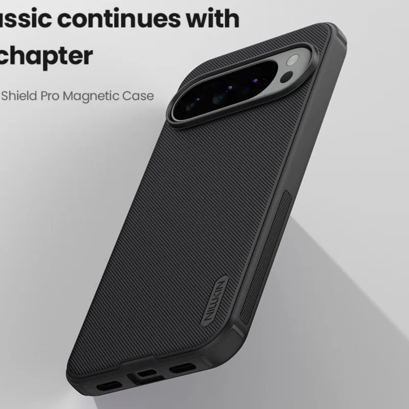 Para Google Pixel 10 Pro XL funda NILLKIN funda ajustada magnética súper esmerilada escudo mate de alta calidad cubierta de PC para Pixel 10XL - imagen 3