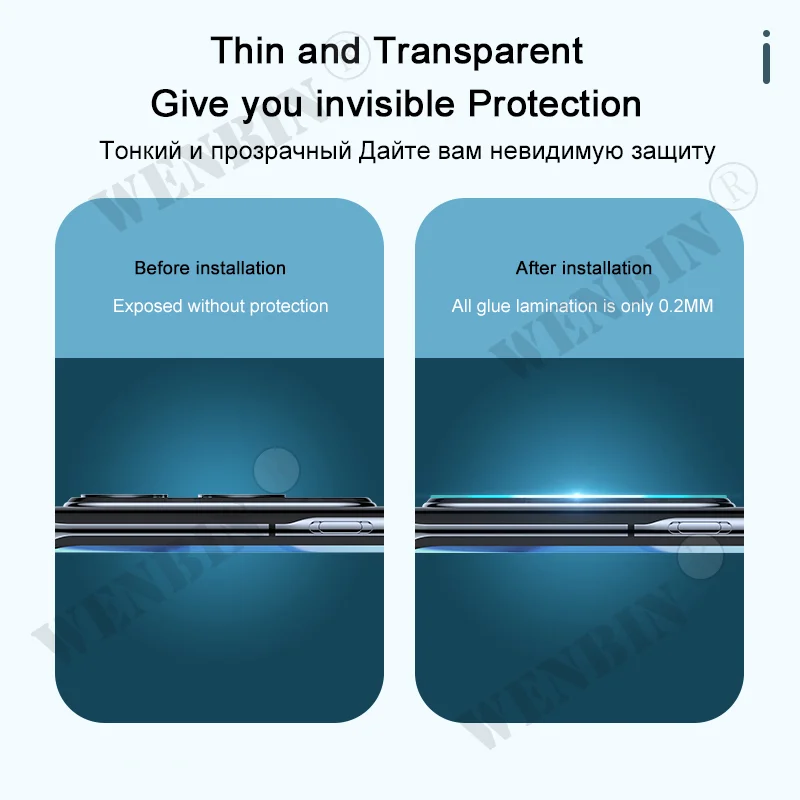 5 uds Protector de cámara 3D de vidrio para OnePlus 11 10 Pro Nord N200 N30 película protectora de lente de vidrio para OnePlus Nord CE 3 Lite - imagen 4