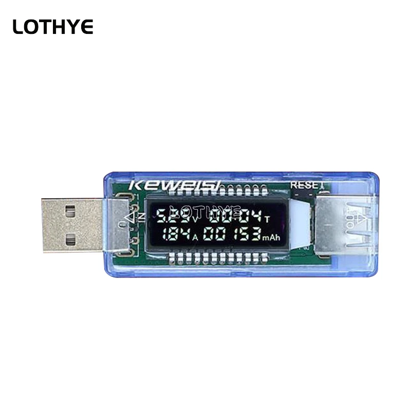 Probador de capacidad de cargador de corriente de voltios, medidor de voltaje de corriente USB, Detector de potencia móvil, prueba de batería V20 V21 - imagen 2