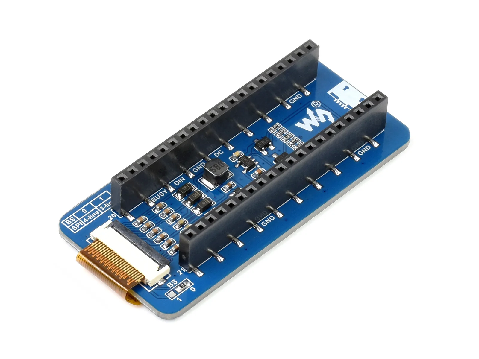 Módulo de pantalla de tinta electrónica Waveshare de 2,13 pulgadas para Raspberry Pi Pico, 250*122, zwart/Wit, Spi - imagen 5
