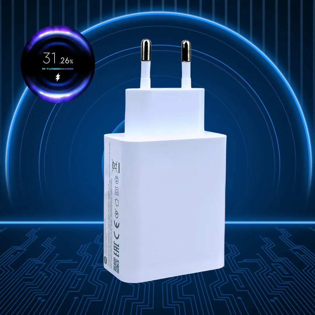 Xiaomi-Adaptador de cargador Original de 33W, Cable Turbo de carga rápida Usb tipo C para Poco X5, X4, M5S, X3 Pro, Redmi Note 12, 13, 12R, 13R - imagen 2