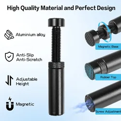 TEUCER VC-15 - Soporte vertical para tarjeta gráfica de aluminio