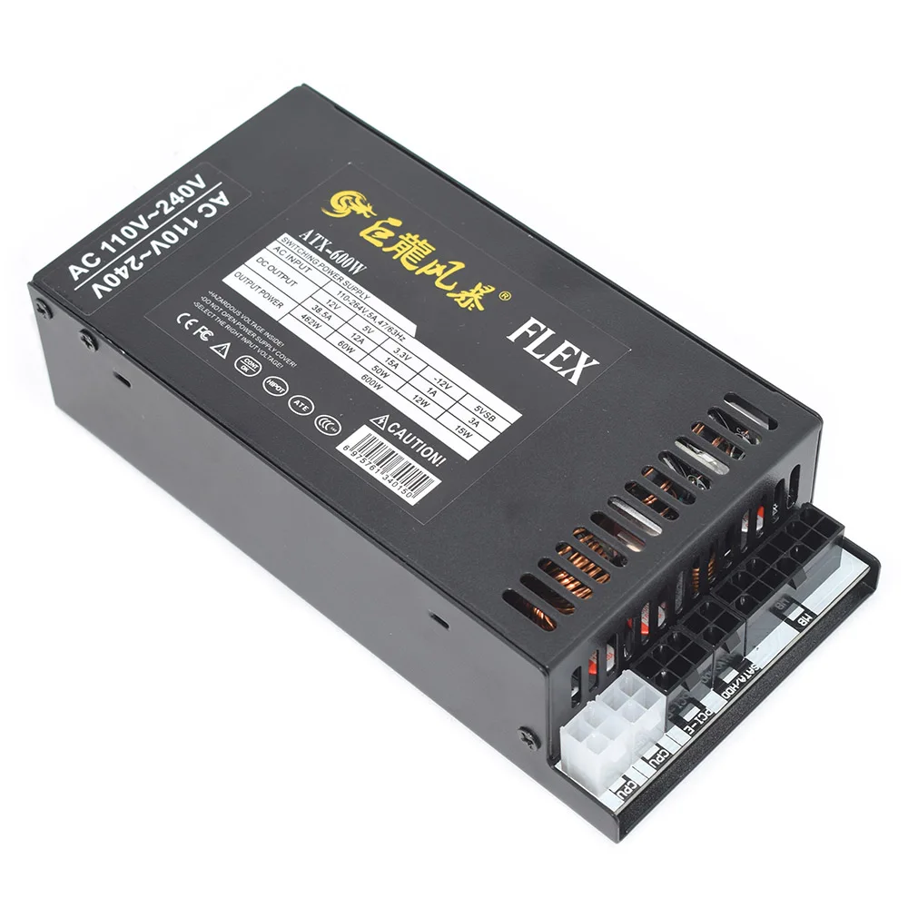 ENP-7660B Fuente 600W Modular Flex ATX 1U Gaming - imagen 4