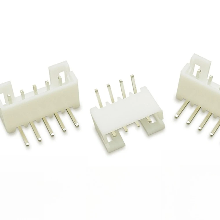 50 unidades PH2.0 conector macho de ángulo recto blanco soporte de aguja de pie de 90 grados cabezal de 2,0 MM aguja curva 2/3/4/5/6-12 pines AW Pin curvo - imagen 2