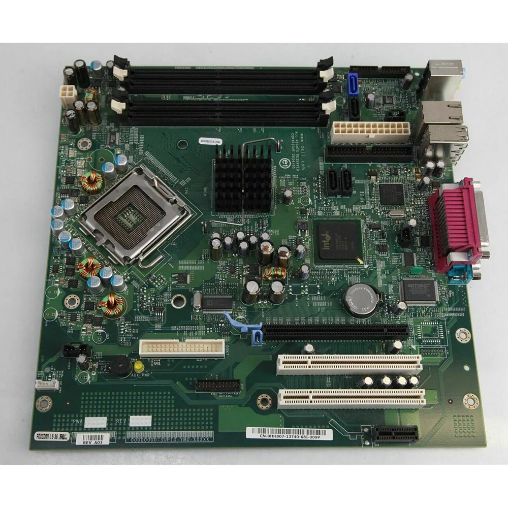 La placa base para DELL Optiplex GX620 MT se probará antes del envío HH807 F8098 X9682 HJ780 CJ334 - imagen 5