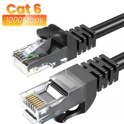 Cable Ethernet Cat6 Gigabit RJ45 Blindado para PC y consolas