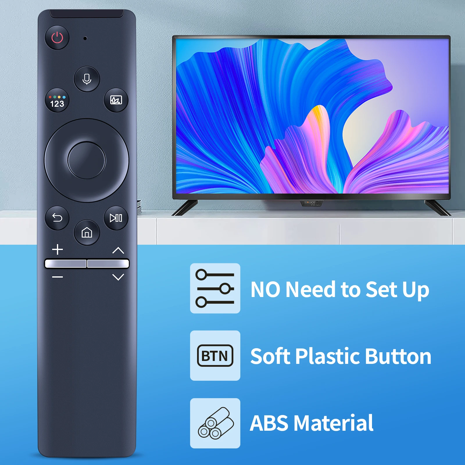 BN59-01298U BN59-01298J Control remoto para Samsung TV QA55 65 75 85 Q70T Q80T Q6 - imagen 3