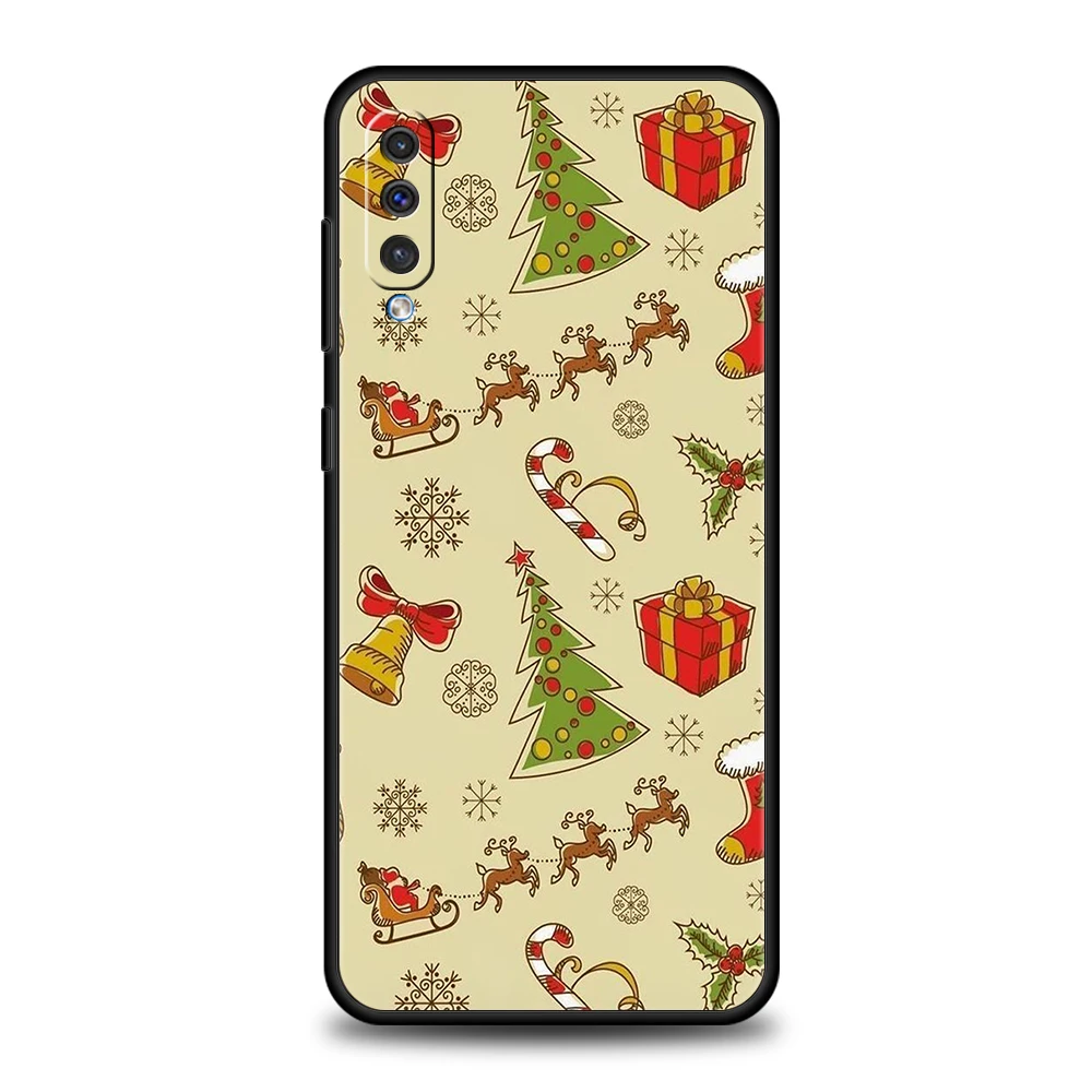 Funda de teléfono navideña de dibujos animados para Samsung A56 A36 A26 A24 A16 A14 A12 A32 A50 A70 A22 A30 A40 A34 A54 A42 A52 A04s A06 5G - imagen 5