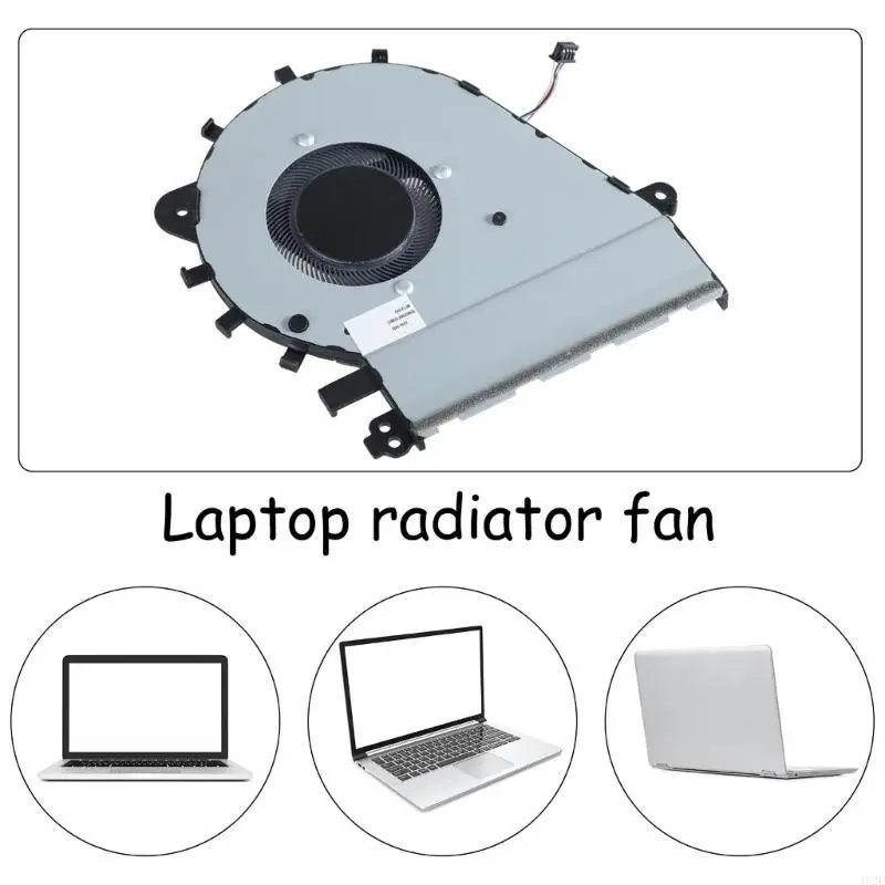 462E Ventilador metal reemplazo metal reemplazo metal para computadora portátil para Zenbook UX430 UX430U - imagen 5