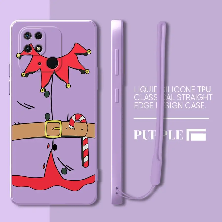 Funda de teléfono con elementos de ropa navideña, funda suave creativa para Xiaomi Redmi 12C 9 8 K60 A1 10 K40 13C A2 A3x 14C - imagen 2