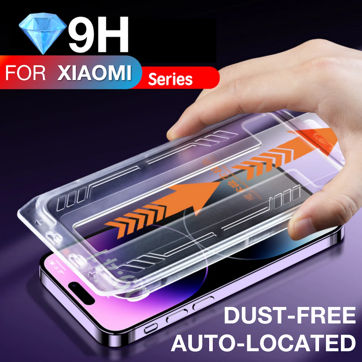 Para Xiaomi 17 Pro Max 15 14 13 12t 10 9 9t 10t 11i Lite X3 Protector de pantalla de vidrio templado fácil de instalar Kit de eliminación automática de polvo - imagen 2