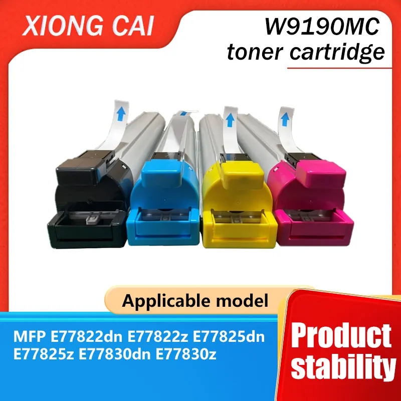 W9190MC 9040 compartimento para cartuchos de tóner adecuado para HP E77822 E77825 E77830 soporte para cartuchos de tóner de fotocopiadora compuesta de impresión