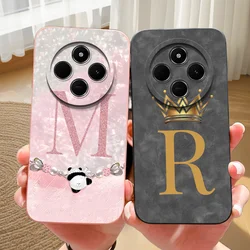 Funda móvil Xiaomi Redmi 14C – Silicona anticaída letras luz ondulada