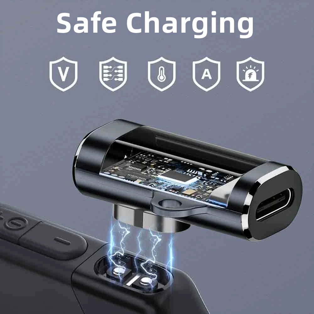 Adaptador de carga USB tipo C para AfterShokz Aeropex AS800 y OpenComm ASC100SG y Shokz OpenRun Pro mini auriculares de conducción ósea - imagen 3