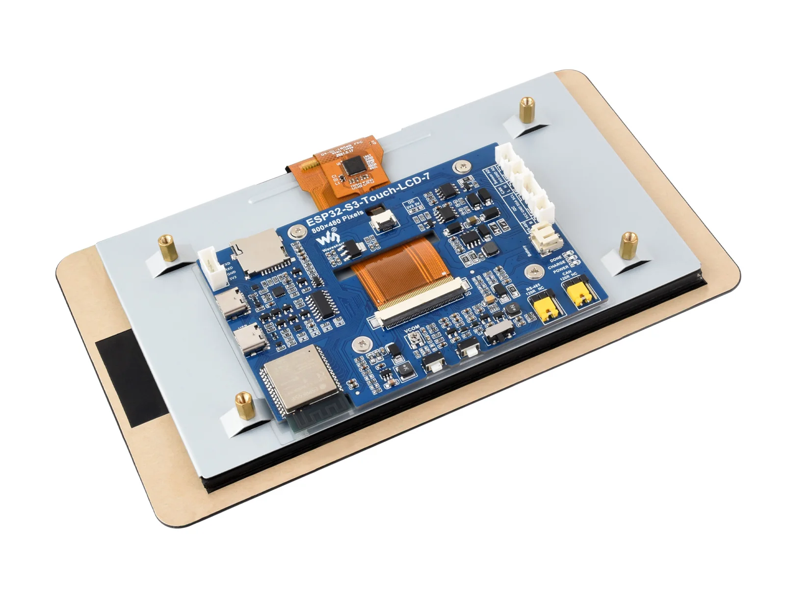 Placa de desarrollo de pantalla capacitiva Waveshare ESP32-S3 de 7 pulgadas, ESP32 con pantalla, opciones para tocar. LX7 de 32 bits de doble núcleo - imagen 5