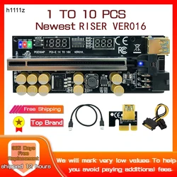 Elevador PCIe USB 3.0 x16 para Tarjeta Gráfica – Conector GPU Minería 6 Pines