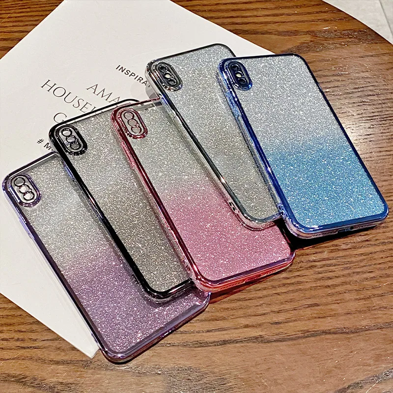 Funda de silicona para Honor X8b, carcasa trasera de lujo con brillo degradado, LLY-LX1, LLY-LX2, LLY-LX3 - imagen 4