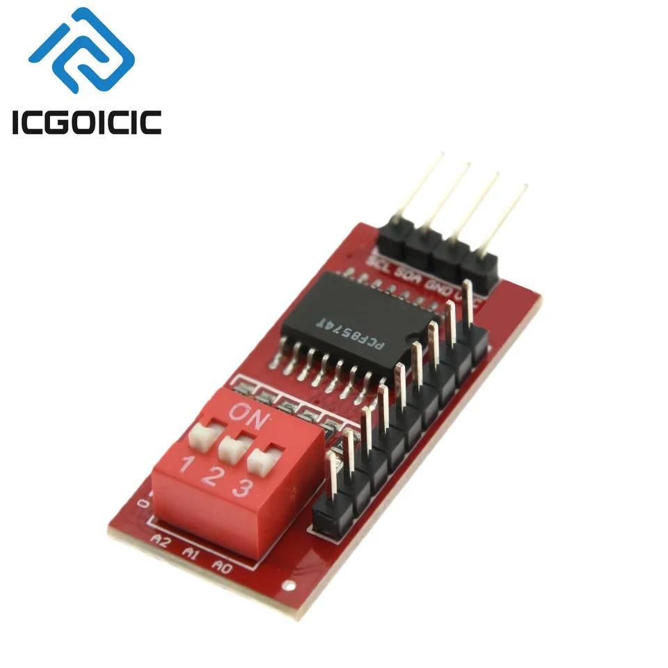 1-20 piezas PCF8574 PCF8574T E/S para interfaz de puerto I2C compatible con módulo extendido en cascada para Arduino - imagen 4