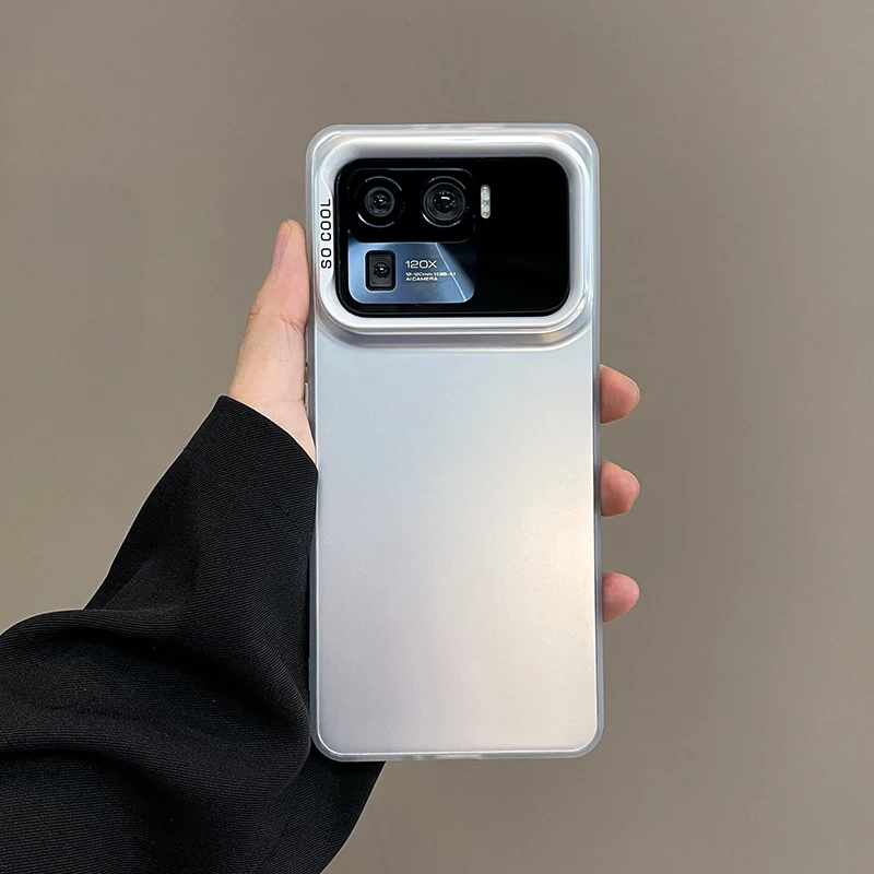 Funda de teléfono para Xiaomi 11 Ultra, carcasa a prueba de golpes, Protección trasera, antihuellas, IMD - imagen 4