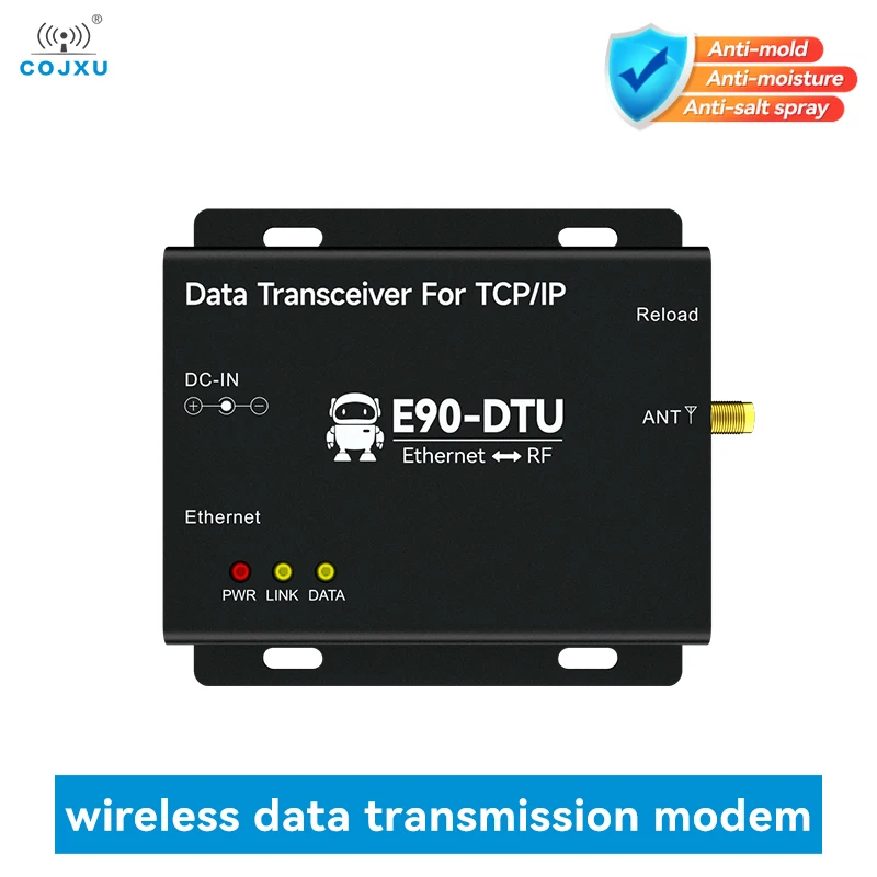 433Mhz LoRa Industrial Grage Radio Digital inalámbrica 30dBm 10km Ethernet Gateway COJXU E610-DTU(433C30)E MQTT UDP TCP HTTP