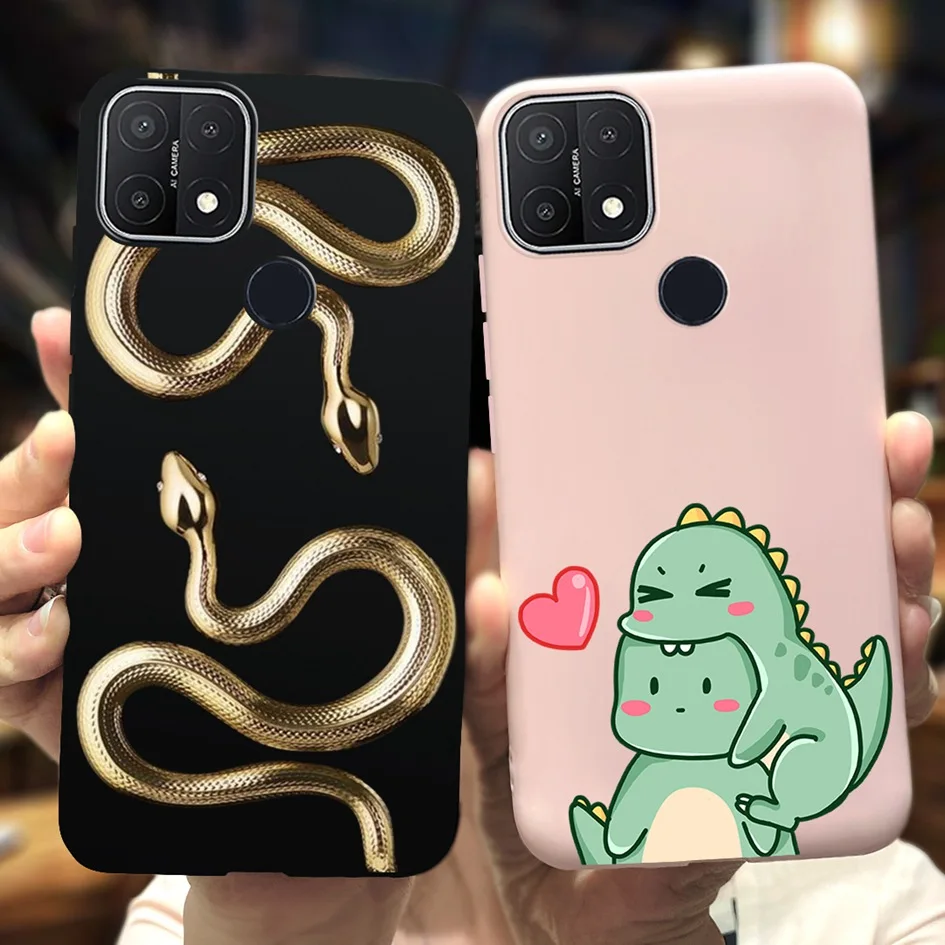 Funda de silicona con diseño de astronauta para OPPO A15, carcasa elegante para teléfono móvil OPPO A15s, 15 s A 15 S A15s CPH2185 CPH2179 - imagen 2
