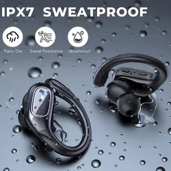 Auriculares Bluetooth 5.3 TWS con Gancho para la Oreja